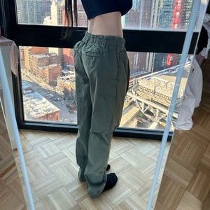 Army green oversized cargo